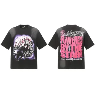 Hellstar Graphic-Print Oversized T-Shirt
