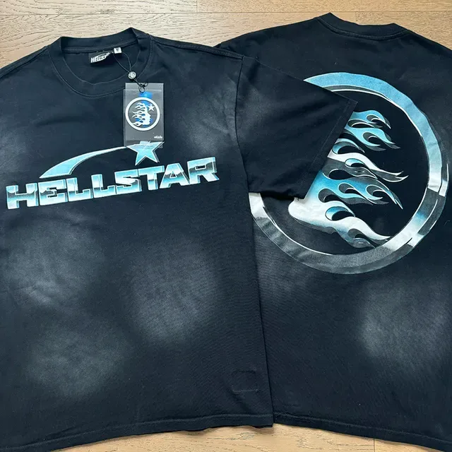 Hellstar Graphic Print Oversized T-Shirt 7