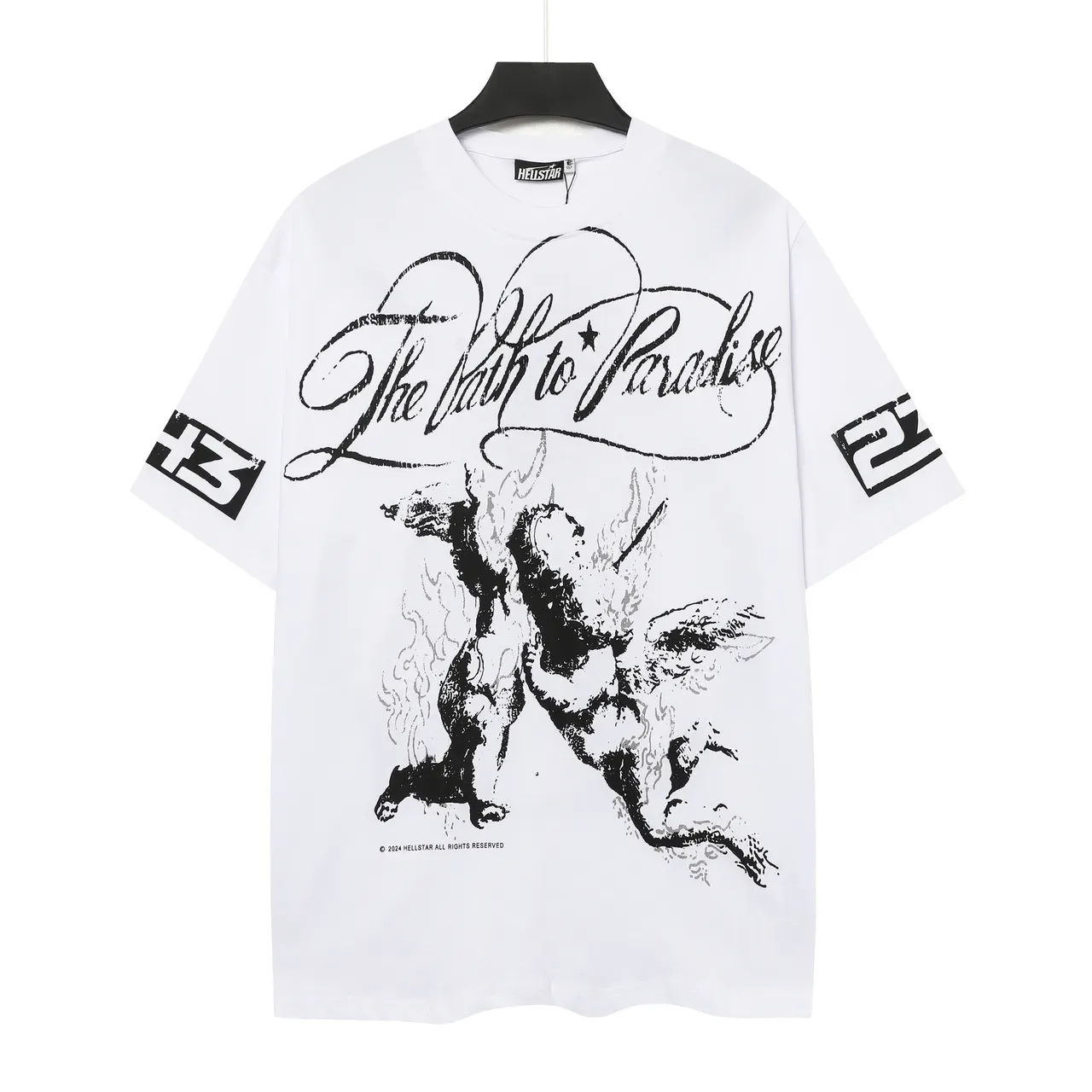 T-shirt oversize graphique Hellstar Le chemin vers le paradis 2