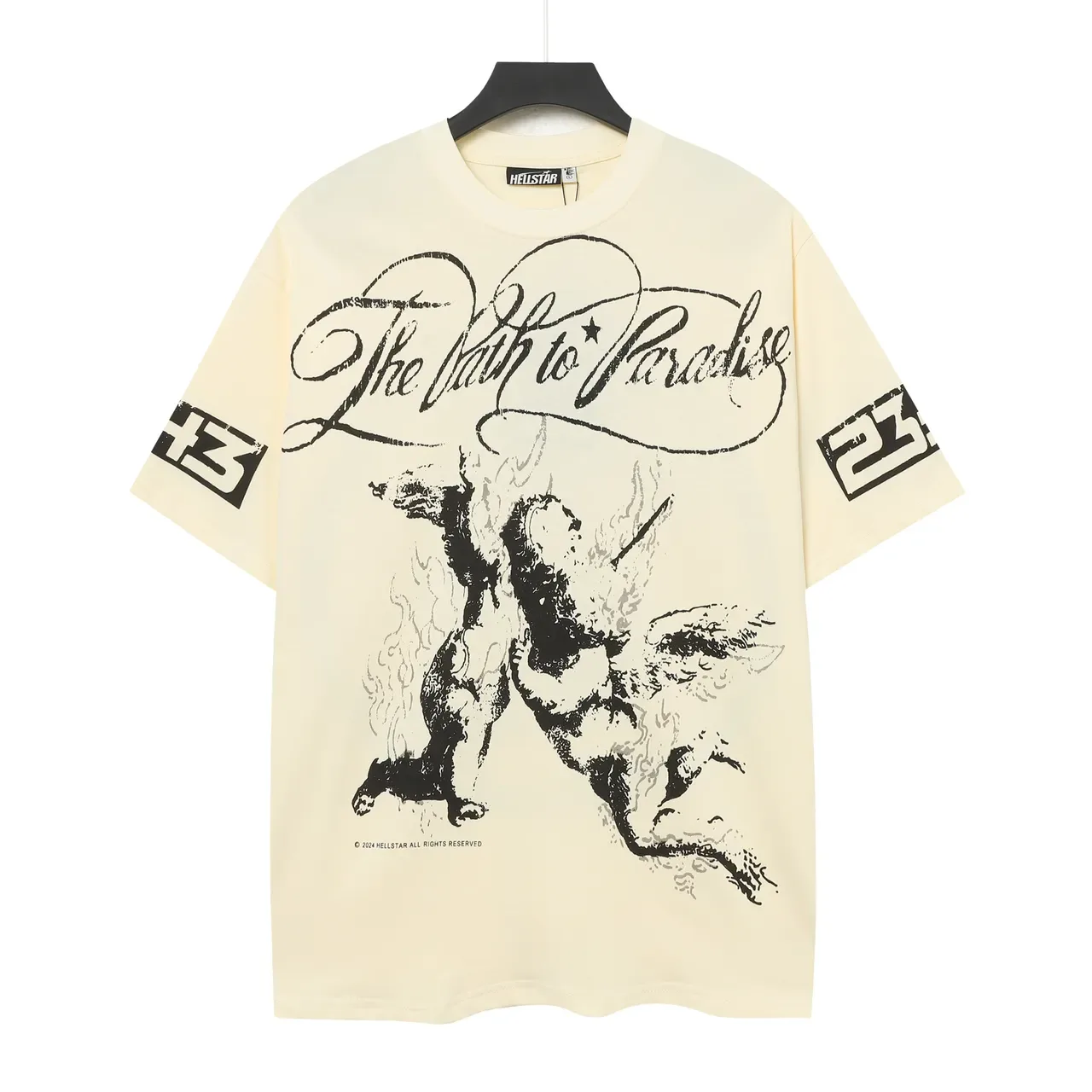 T-shirt oversize graphique Hellstar Le chemin vers le paradis 4