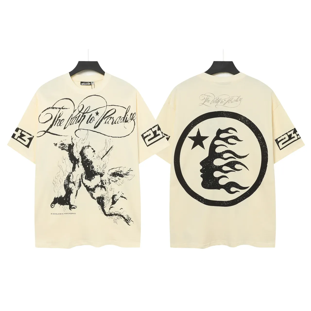 T-shirt oversize graphique Hellstar Le chemin vers le paradis 6