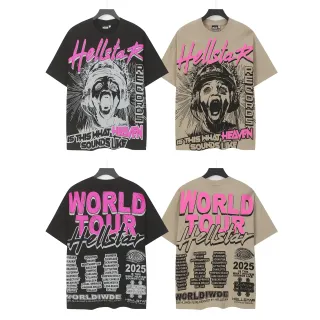 Hellstar World Tour 2025 Graphic Oversized T-Shirt