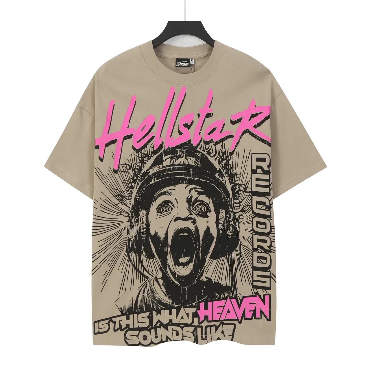 Camiseta oversized gráfica Hellstar World Tour 2025 6
