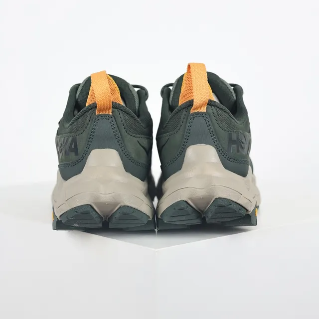 Hoka Speedgoat أخضر عسكري برتقالي مسار تقني GORE-TEX مقاوم للماء أحذية جري 8