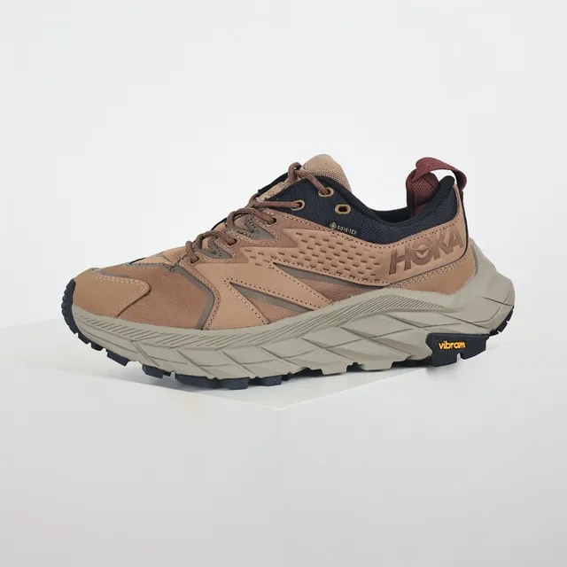 Hoka Speedgoat Brown Navy GORE-TEX Lined Running Shoes 9