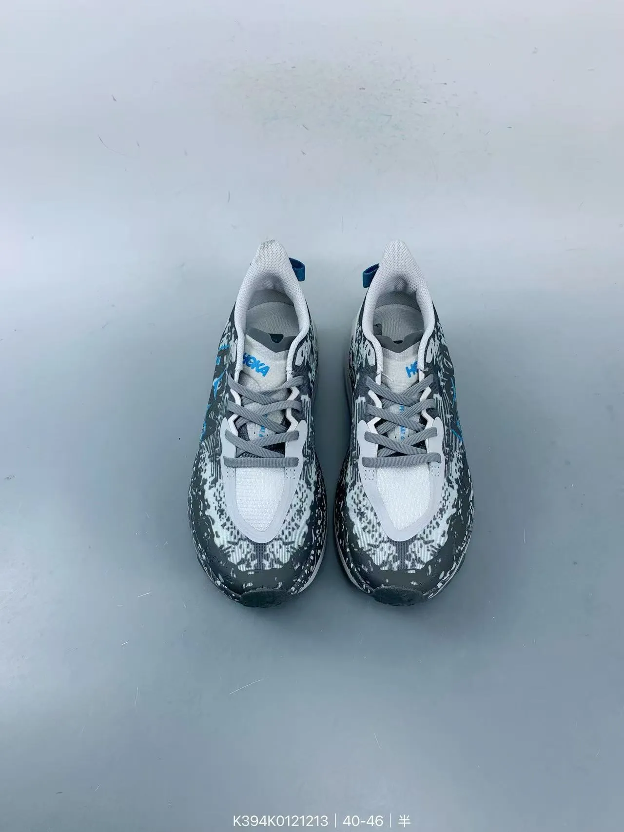 Hoka Speedgoat ডিজিটাল ক্যামো গ্রে ব্লু ট্রেল রানিং শু 6