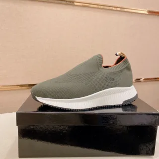 Hugo Boss Speed Trainer অলিভ গ্রিন স্লিপ-অন লাইফস্টাইল স্নিকার্স