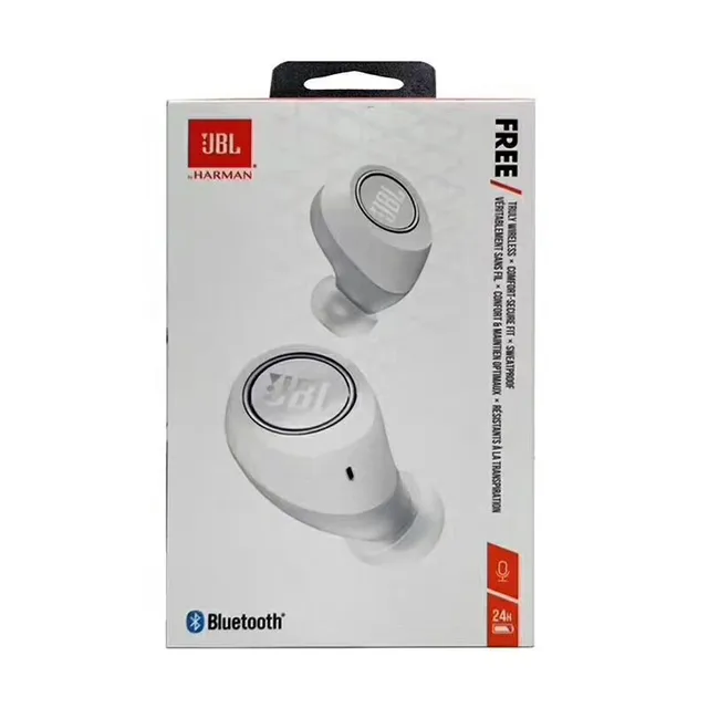 JBL TWS-5.0 Noir et Blanc Conception Compacte Sans Tige Finition Mate TWS Écouteurs 7