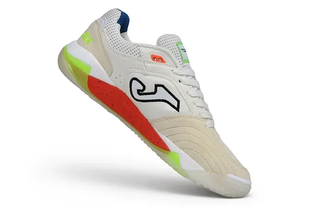 Joma Top-Flex সাদা কমলা লাইম সবুজ জীবনধারা স্নিকার 2