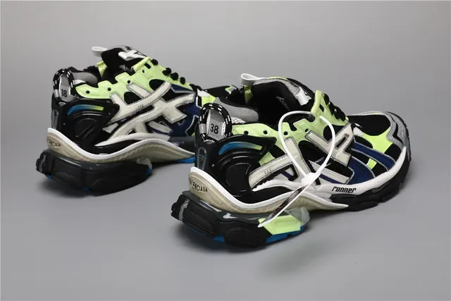 Kith Runner Zapatillas Lifestyle Negro Verde 5