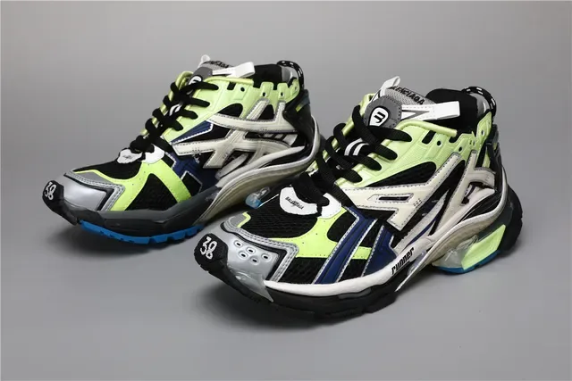 Kith Runner Zapatillas Lifestyle Negro Verde 7