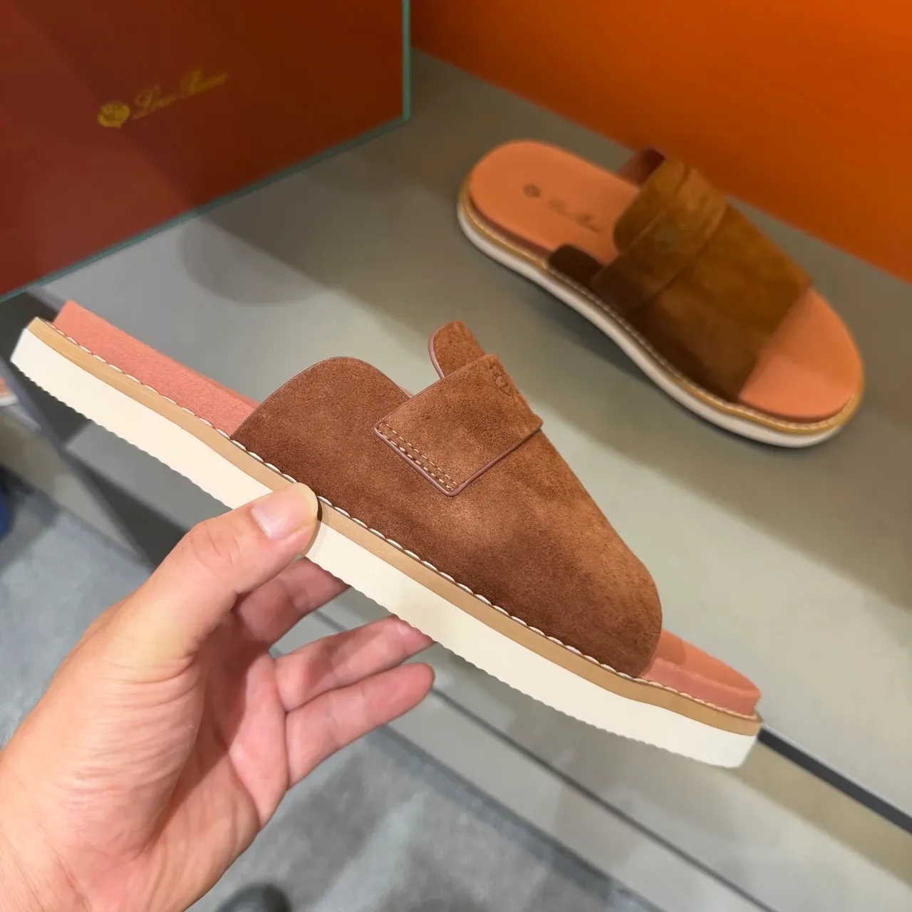 Loeve Summer Walk Zapatillas Deslizantes de Ante 3
