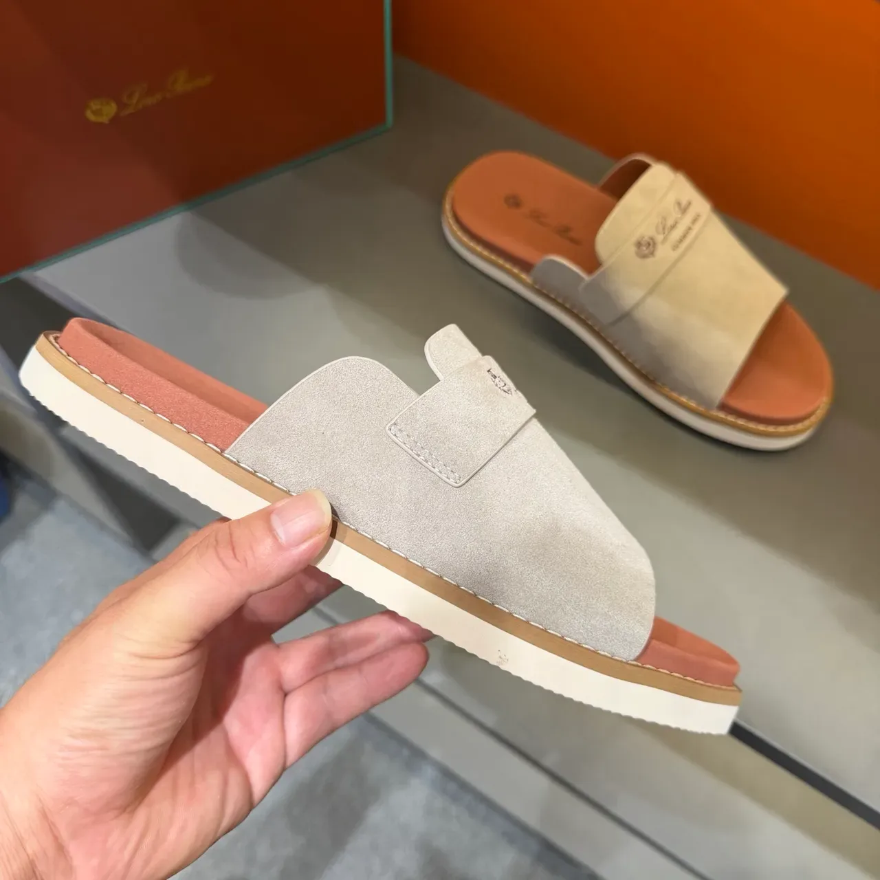 Loeve Summer Walk Zapatillas Deslizantes de Ante 5