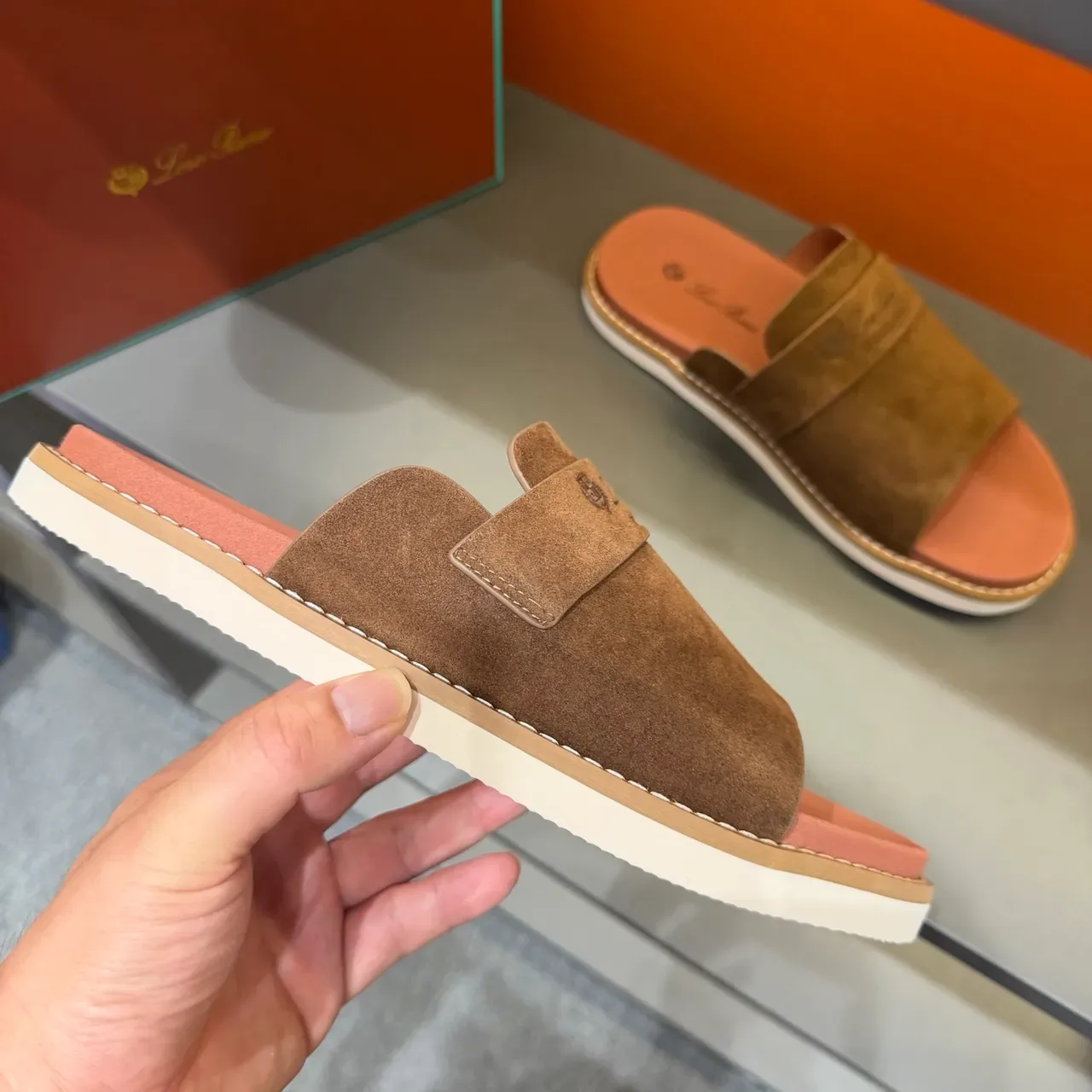 Loeve Summer Walk Zapatillas Deslizantes de Ante 6