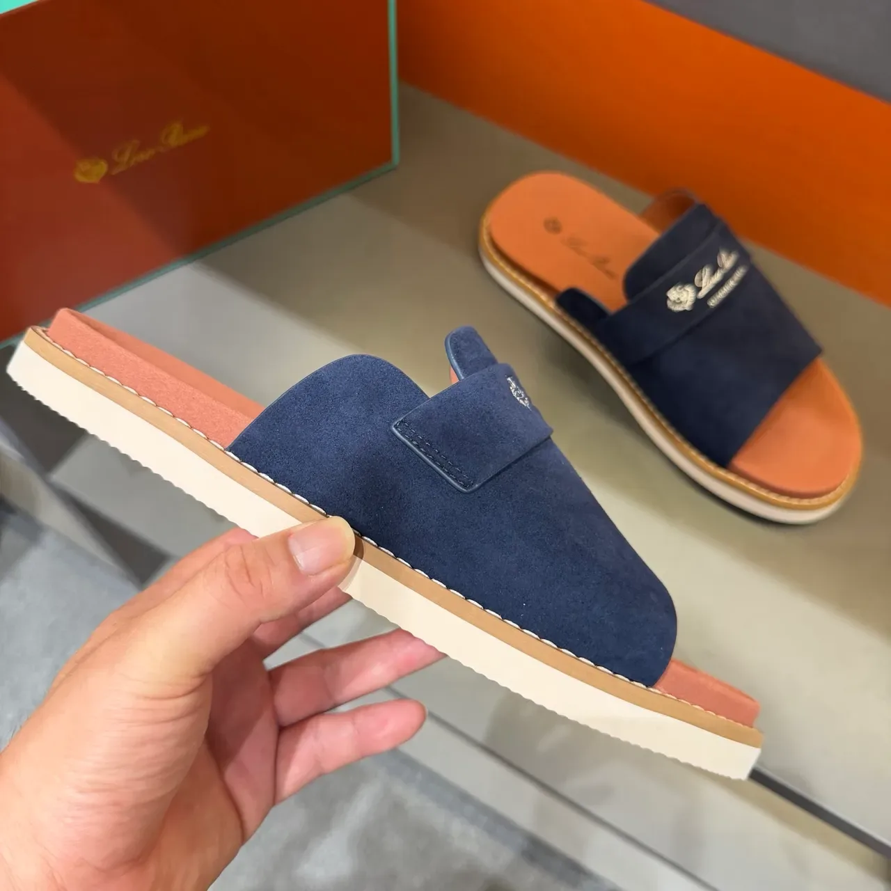 Loeve Summer Walk Zapatillas Deslizantes de Ante 7