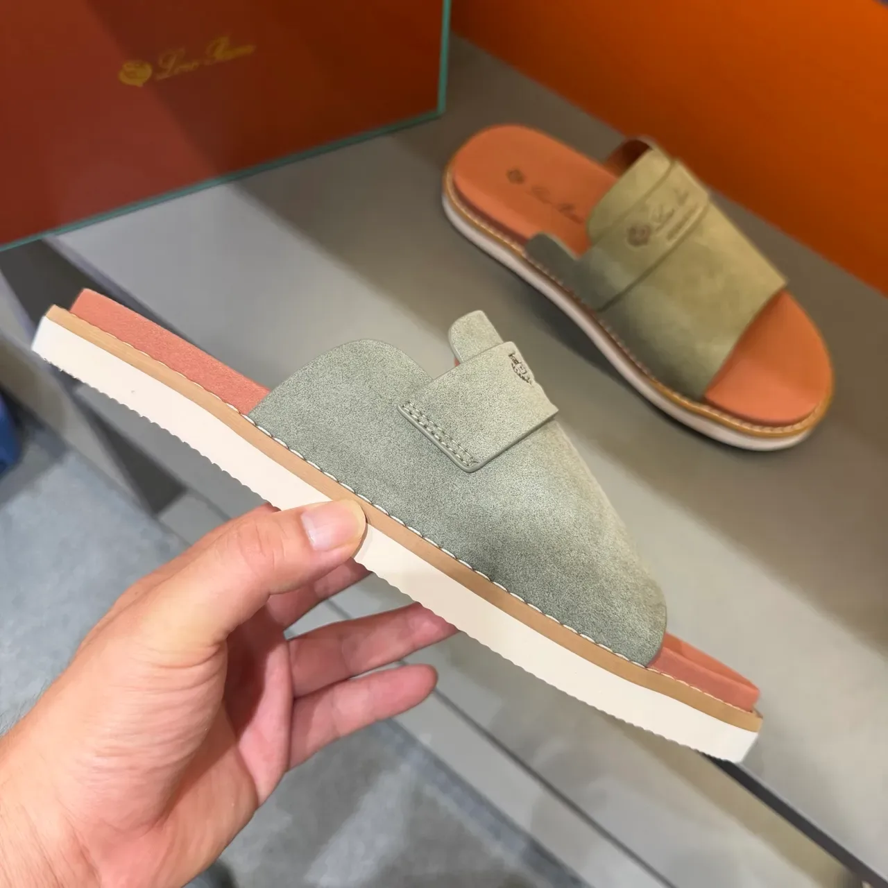 Loeve Summer Walk Zapatillas Deslizantes de Ante 8
