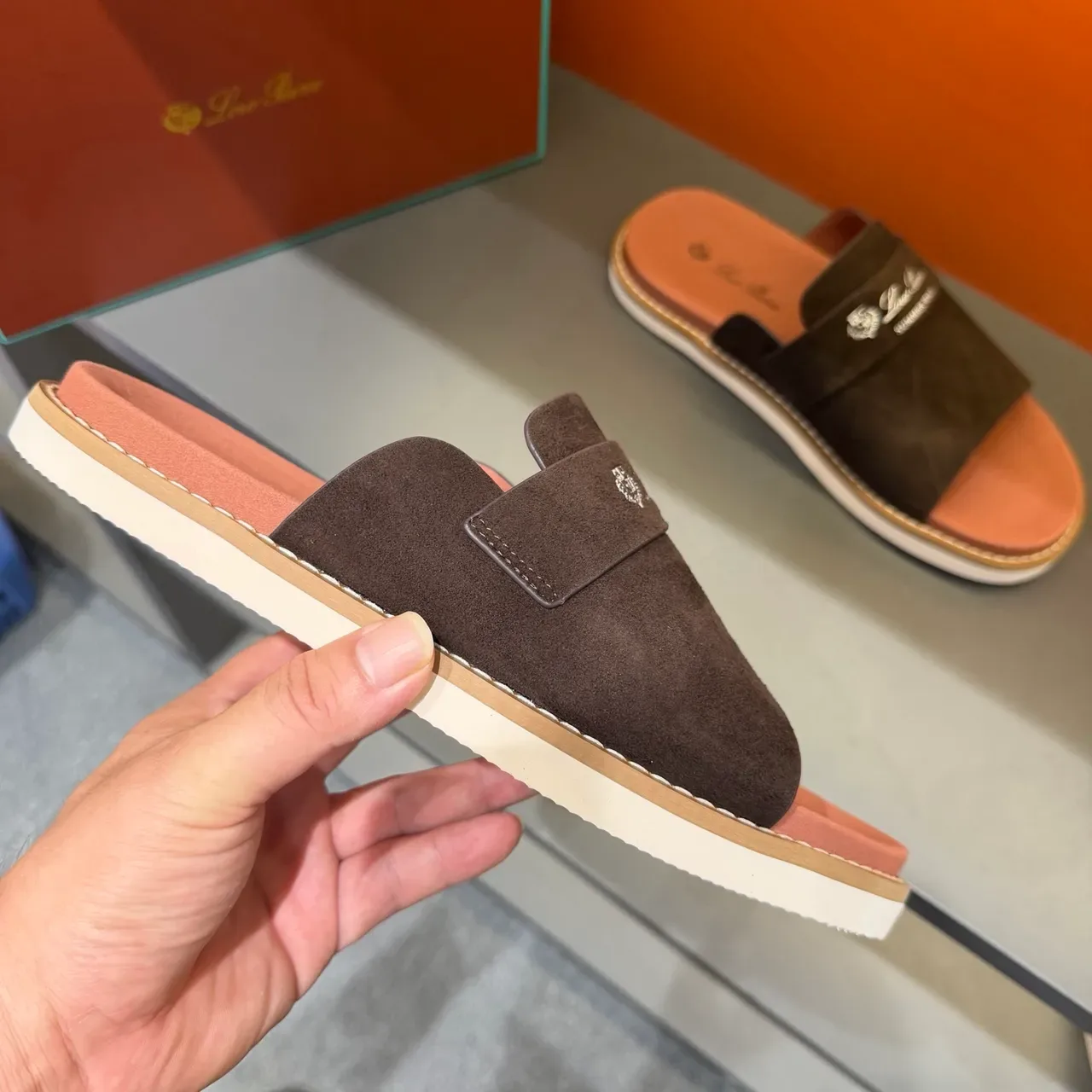 Loeve Summer Walk Zapatillas Deslizantes de Ante 9