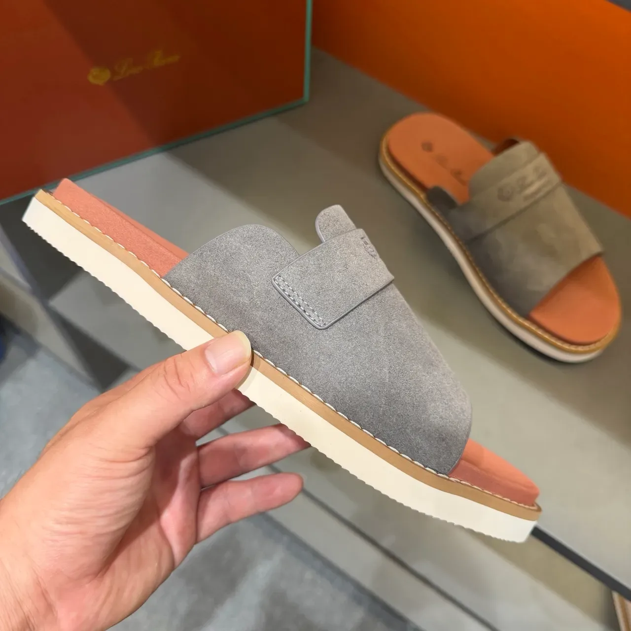 Loeve Summer Walk Zapatillas Deslizantes de Ante 10
