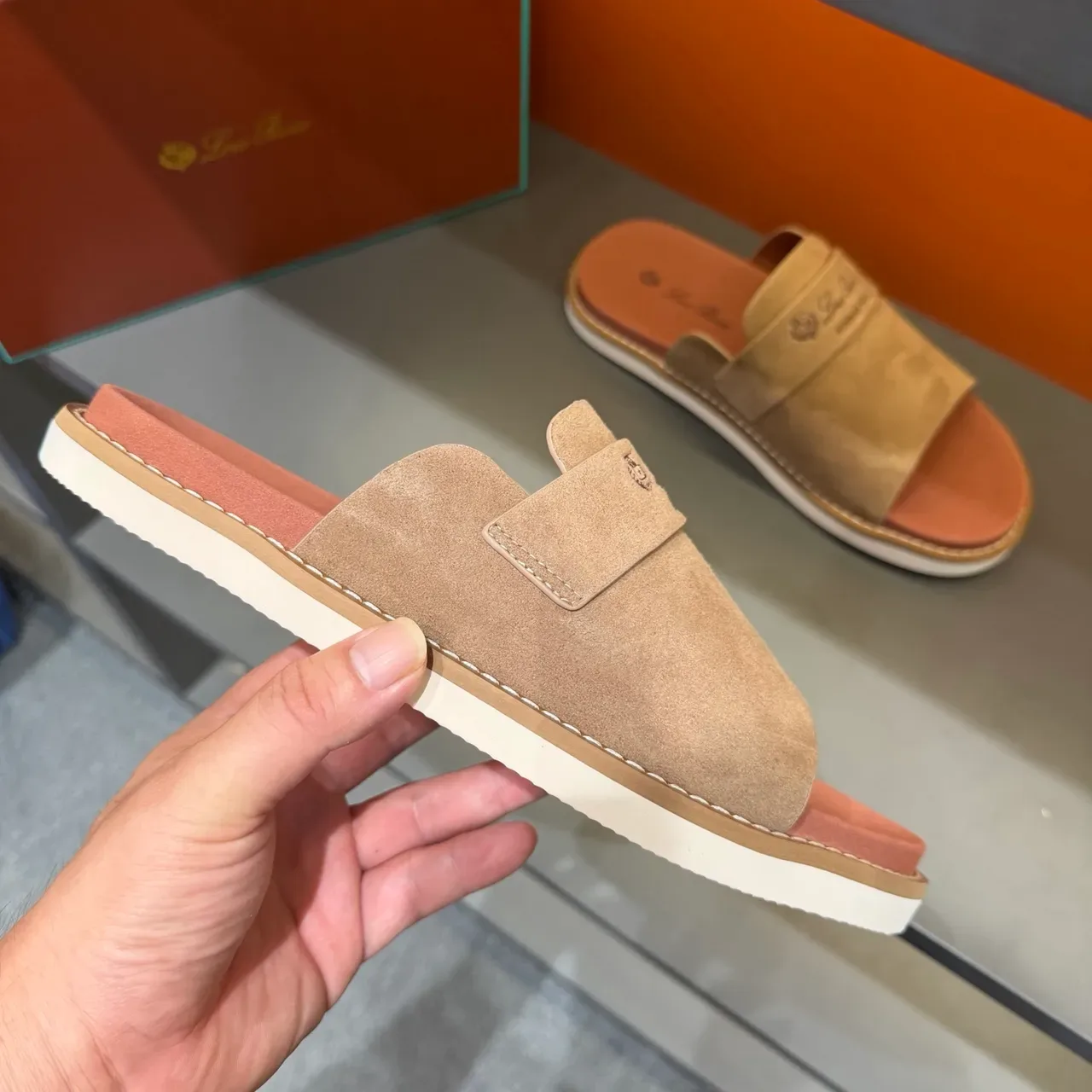 Loeve Summer Walk Zapatillas Deslizantes de Ante 12