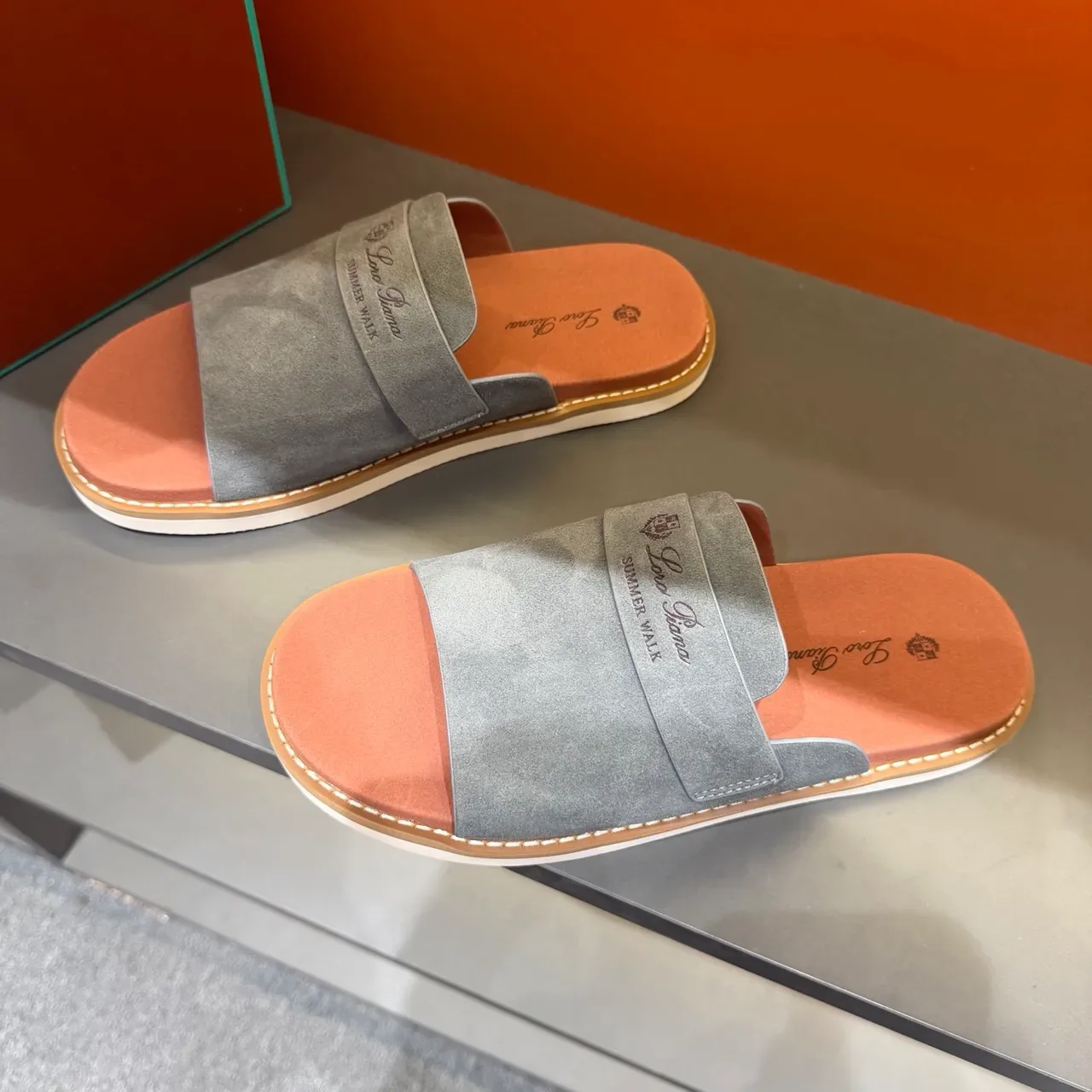 Loeve Summer Walk Zapatillas Deslizantes de Ante 13