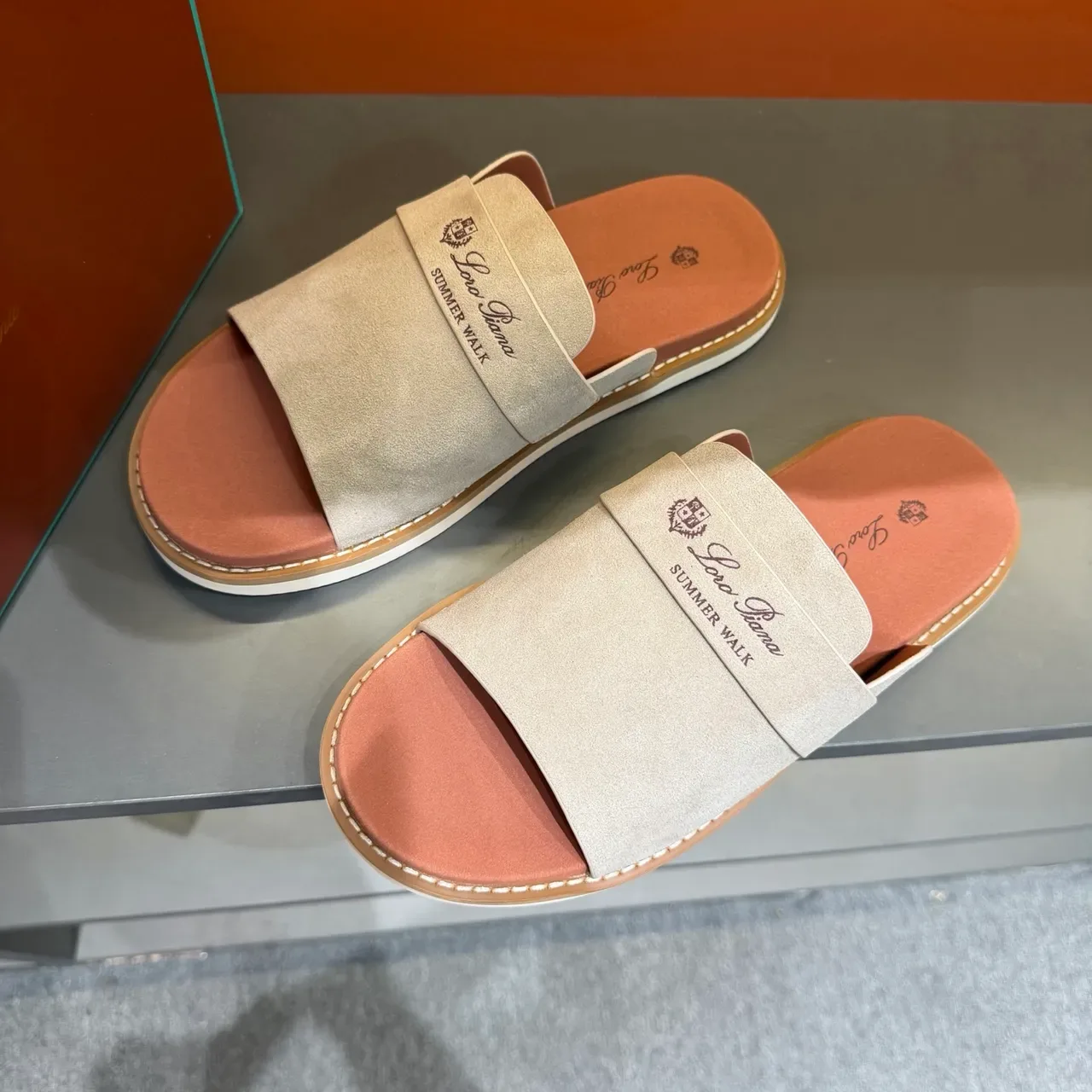 Loeve Summer Walk Zapatillas Deslizantes de Ante 16