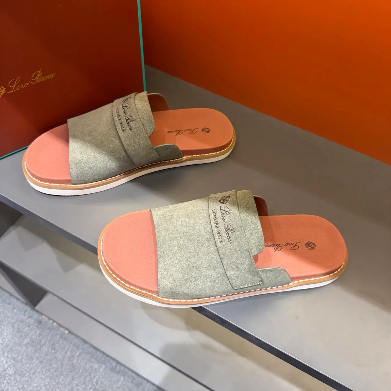 Loeve Summer Walk Zapatillas Deslizantes de Ante 19