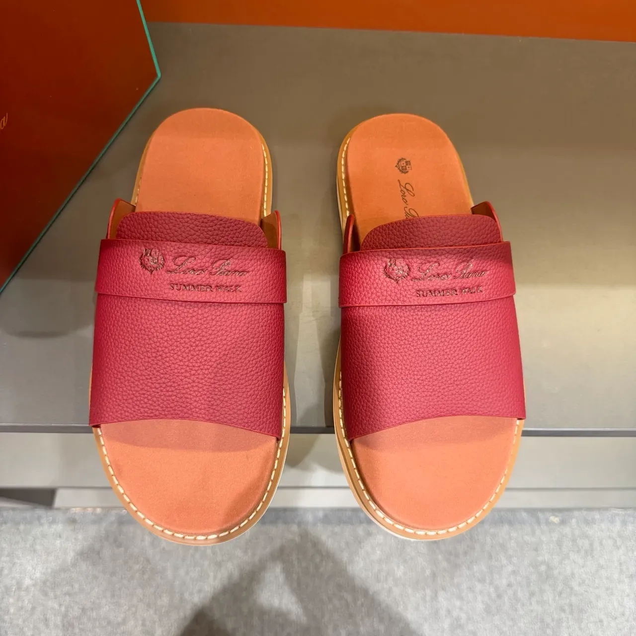 Loro Piana Summer Walk Zapatillas de Cuero 19