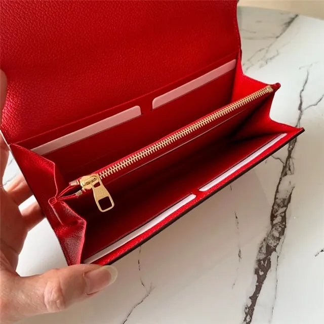 Louis Vuitton محفظة طويلة جلد أسود وذهبي نقش أحادي مونوغرام طية ظرف 12