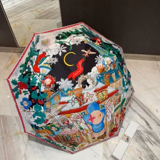 Louis Vuitton काला मल्टीकलर उत्सव चित्रित अवकाश-थीम हैंडबैग