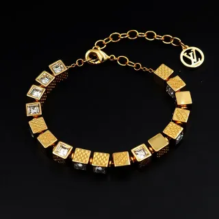 سوار Louis Vuitton Cube-Link كريستال