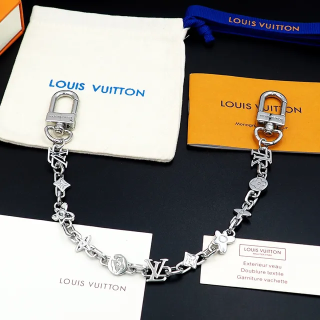 Louis Vuitton LV Chain Monogram Flower Star Bracelet 3