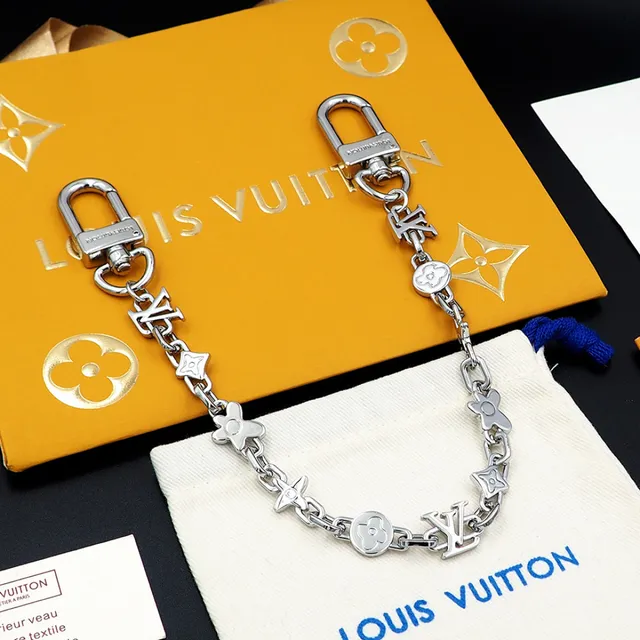 Louis Vuitton LV Chain Monogram Flower Star Bracelet 5