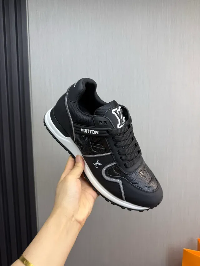 Louis Vuitton LV Trainer Chaussures Lifestyle Noir Blanc Basses en Matériau Mixte 7