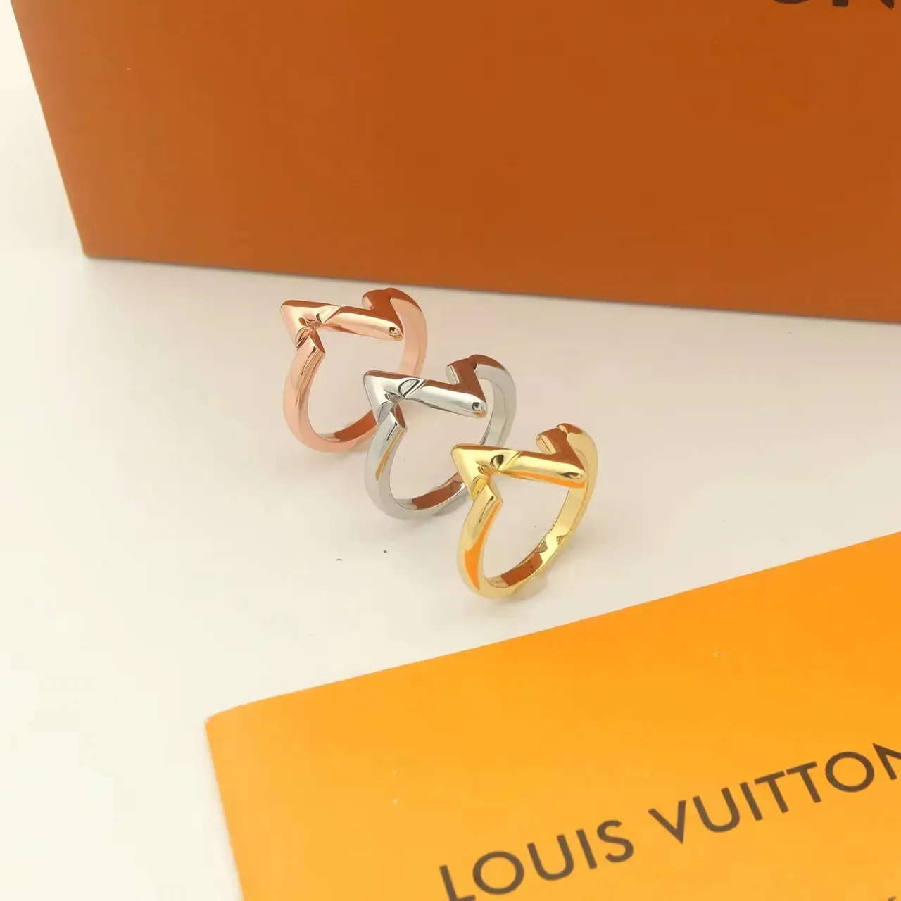 Louis Vuitton LV Volt À l'Envers Bague en Or 18K 8