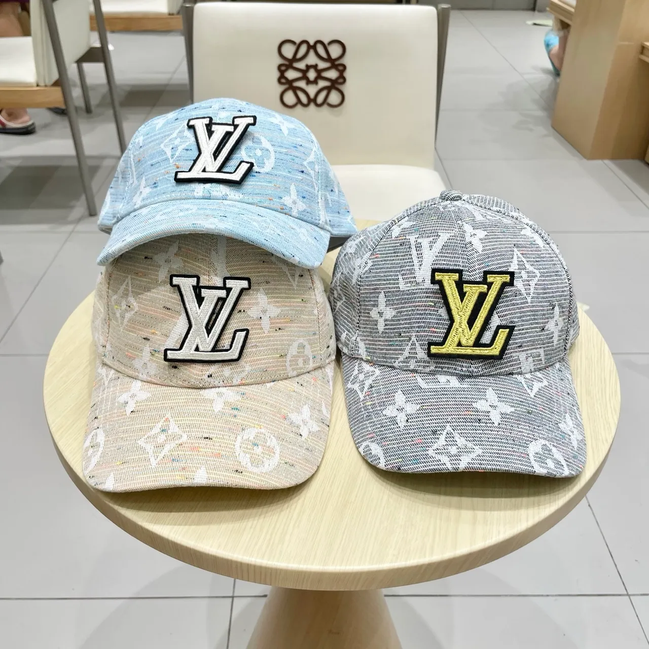 Louis Vuitton Monogram Jacquard Confetti Speckle बेसबॉल कैप 6