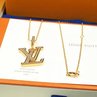 Louis Vuitton Pavé LV Monogram লটকানো হার