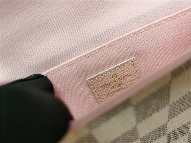 Louis Vuitton Pochette Accessoires भूरा लाल एन्वेलप-फ्लैप मोनोग्राम प्रिंट लंबा वॉलेट 10