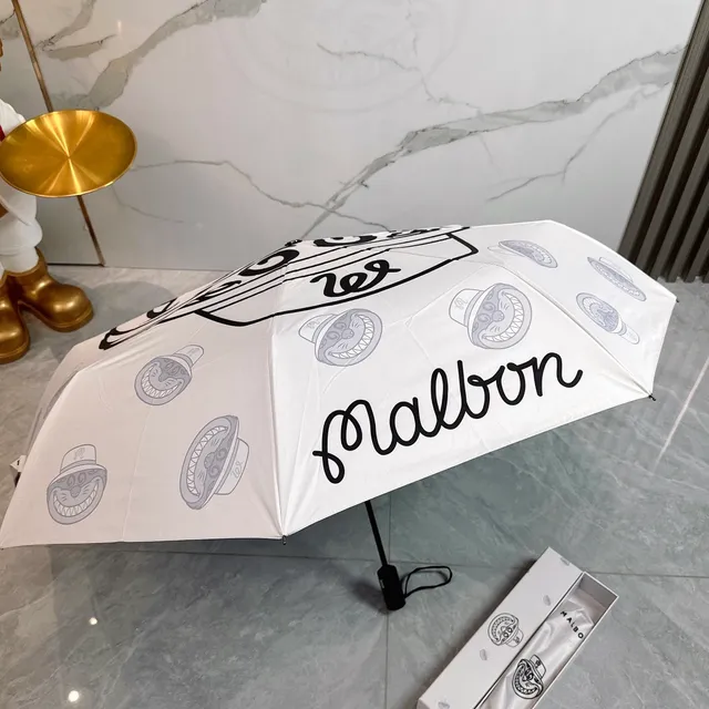 Malbon Golf Mascot Sac à main blanc noir impression graphique 2