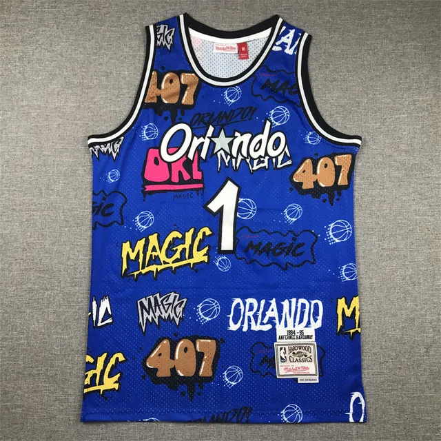 Mitchell & Ness Orlando Magic 1994–95 Hardwood Classics Maillot Graffiti 3