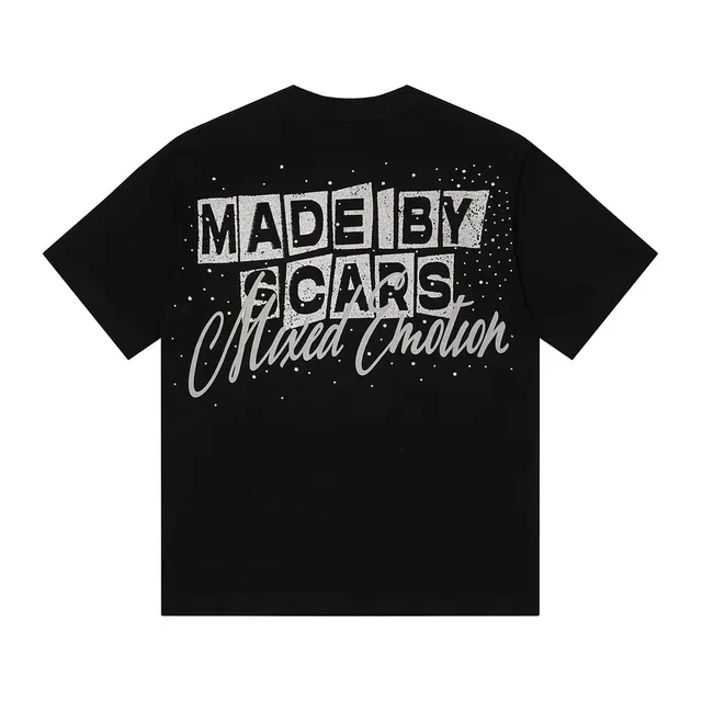 Mixed Emotion Emotional Closet Graphic Print Black T-Shirt 3
