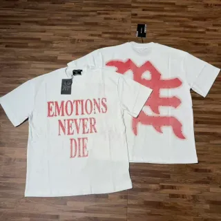 Mixed Emotion Emotions Never Die Studded Graphic T-Shirt