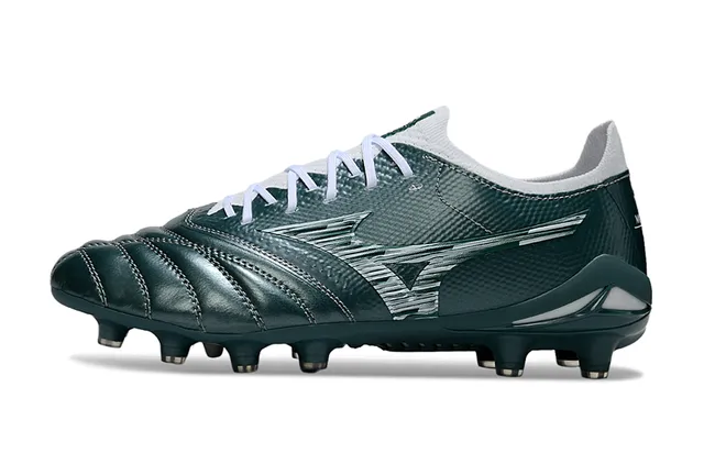 Mizuno Morelia Neo White Pink Low-Cut Knit Upper Firm-Ground Soccer Shoes 7