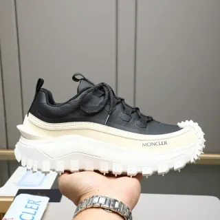 Moncler Chunky Sole Black and Cream Lifestyle Sneaker