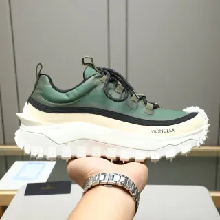 Moncler Olive Green Technical Lifestyle Sneaker