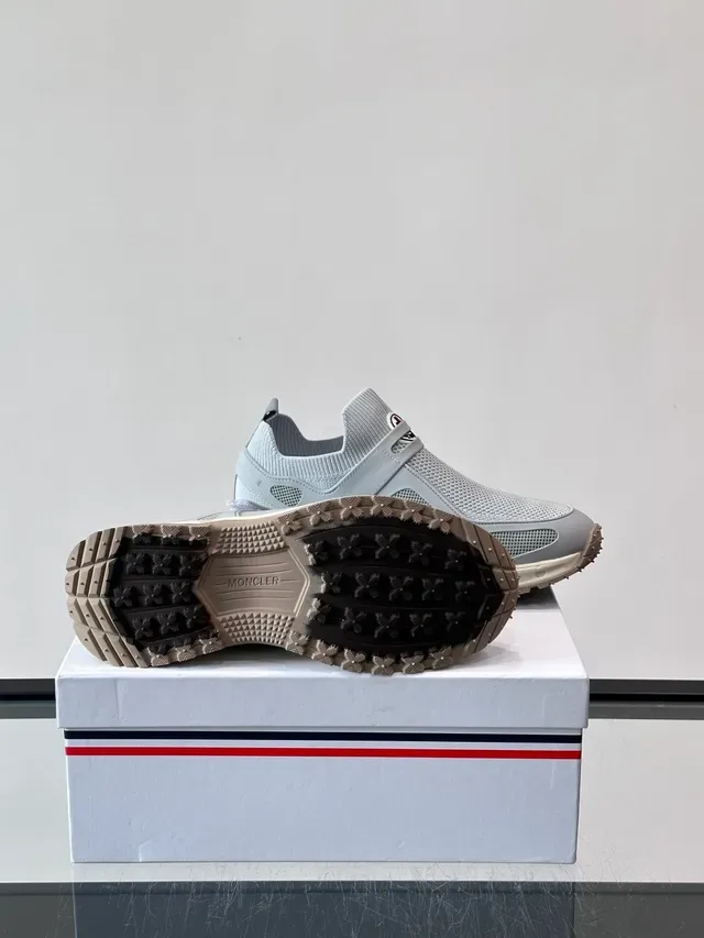 Moncler Slip-On Mesh Strap Sneakers 2