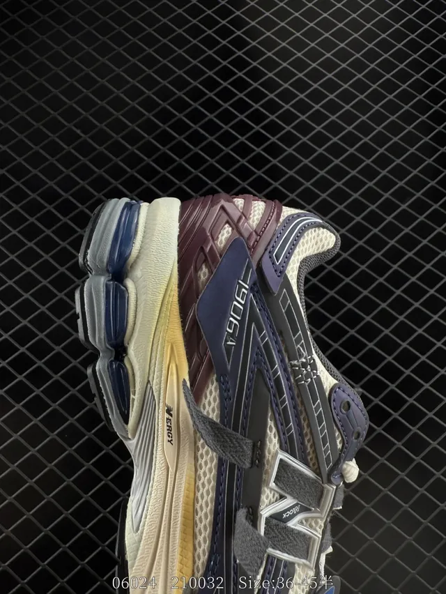 New Balance 1906A بيج بنفسجي أزرق حذاء رياضي سميك 4