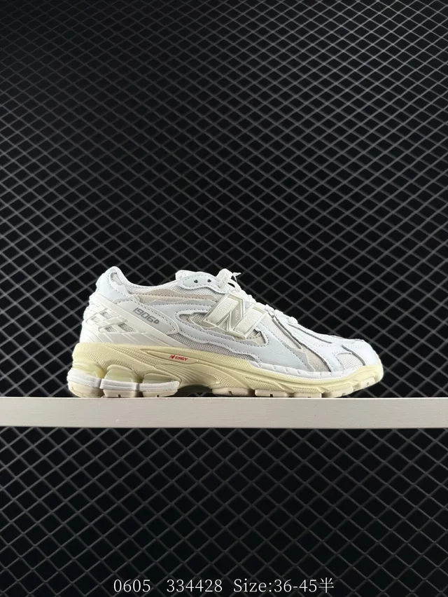 New Balance 1906D Off-White and Cream Chunky Sneakers 6
