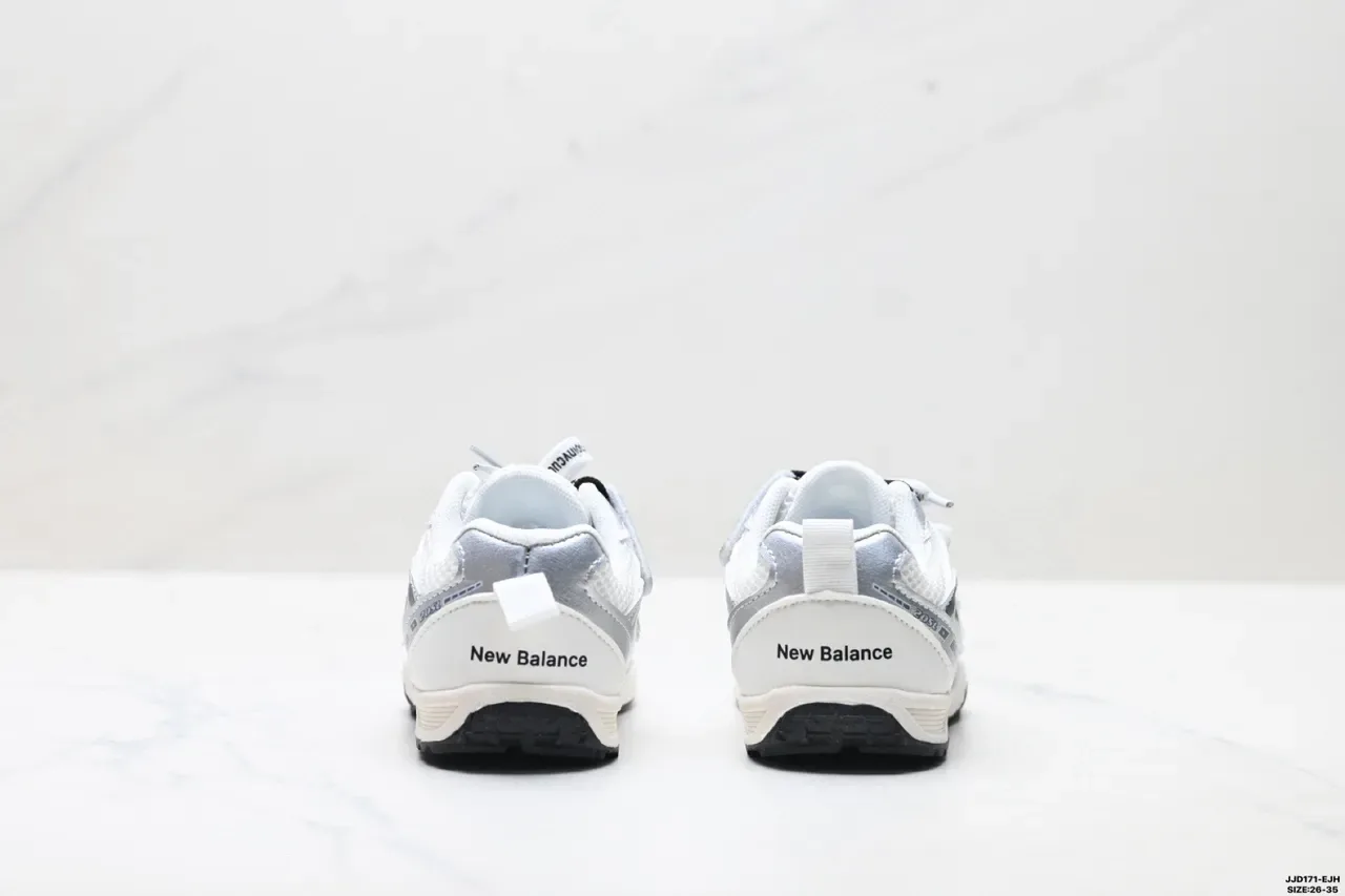 New Balance 2002R Black White حذاء أسلوب حياة مع upper من السلك الاصطناعي في قفص السلك العلوي 15