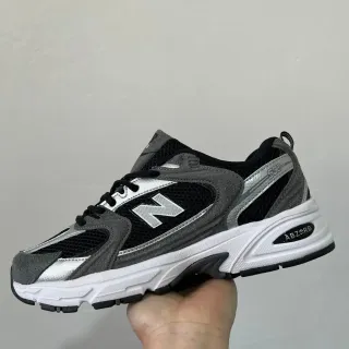 New Balance 530 কালো ধূসর রূপালি লাইফস্টাইল স্নিকার