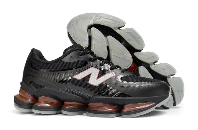 New Balance 9060 Black Brown Pod Midsole Lifestyle Sneakers 4